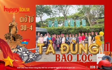TOUR TÀ ĐÙNG - VỊNH HẠ LONG TÂY NGUYÊN - BẢO LỘC 2 NGÀY 2 ĐÊM - TOUR LỄ 2026