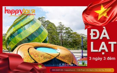 TOUR ĐÀ LẠT 3 NGÀY 3 ĐÊM - TOUR LỄ 2026