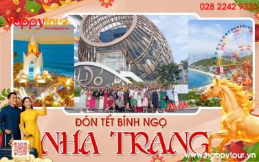 TOUR NHA TRANG - CANO 3 ĐẢO - VỊNH SAN HÔ 3 NGÀY 3 ĐÊM - TOUR TẾT 2026