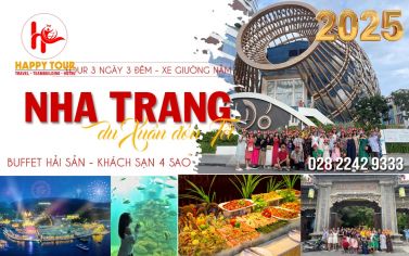 TOUR NHA TRANG - VINPEARL HARBOUR 3 NGÀY 3 ĐÊM - TOUR TẾT 2025