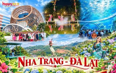 TOUR NHA TRANG - ĐÀ LẠT 4 NGÀY 4 ĐÊM - TẾT 2027