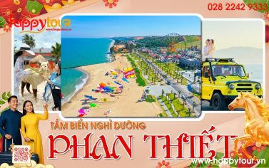 TOUR PHAN THIẾT - MŨI NÉ - HANNA BEACH 2 NGÀY 1 ĐÊM - TOUR TẾT 2026