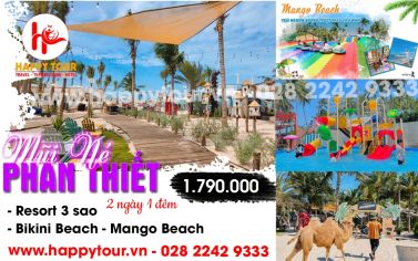 TOUR PHAN THIẾT - MŨI NÉ 2 NGÀY 1 ĐÊM