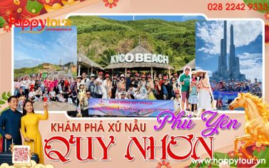 TOUR QUY NHƠN PHÚ YÊN - 3 NGÀY 3 ĐÊM - XE GIƯỜNG NẰM - TẾT NGUYÊN ĐÁN 2026